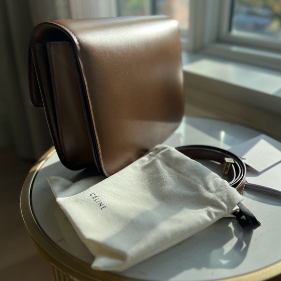 CELINE classic medium box bag - Picture 2 of 5
